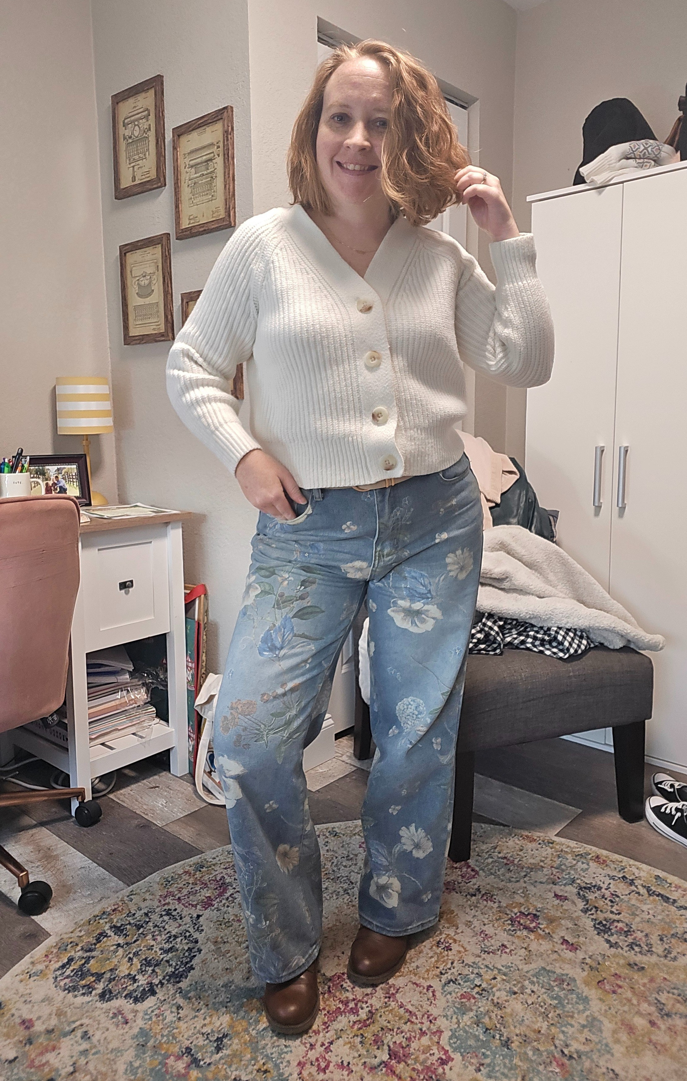 These jeans always get the best reaction 🌼 

#LTKWorkwear #LTKPetite #LTKootd