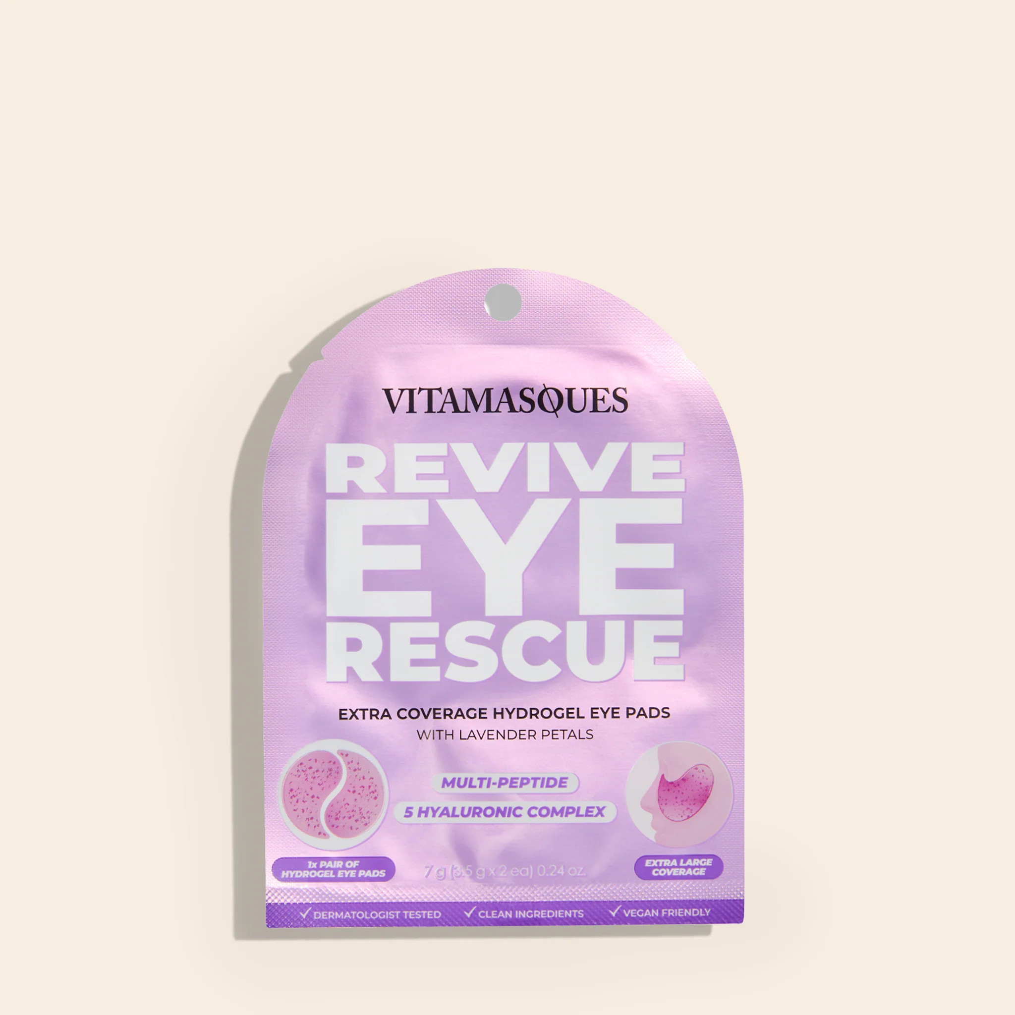 Revive Eye Rescue XL Hydrogel Eye Pads | Vitamasques (US)