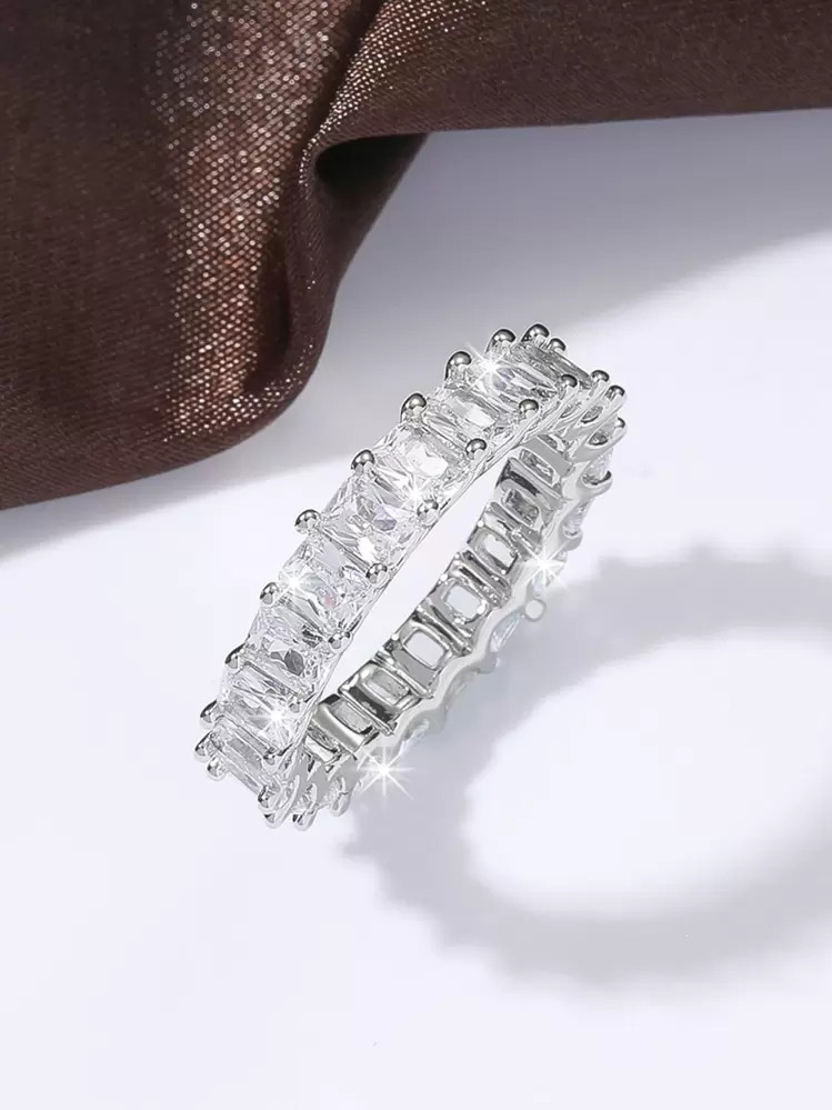 Cubic Zirconia Decor Ring | SHEIN