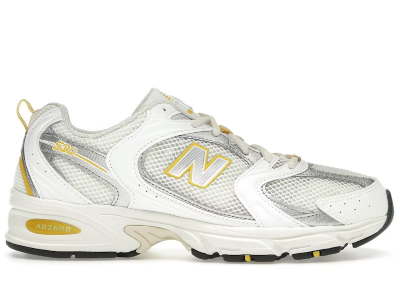 Men's New Balance 530 Sneakers in Metallic Yellow/White | StockX