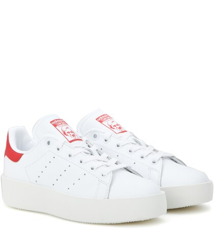 Stan Smith Bold leather sneakers | Mytheresa (INTL)