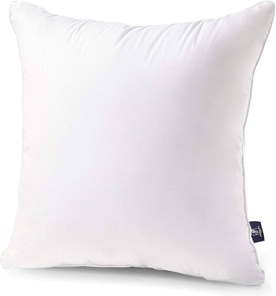 Phantoscope 18x18 Pillow Insert - Throw Pillow Insert with 100% Cotton Cover - 18 Inch Square For... | Amazon (US)