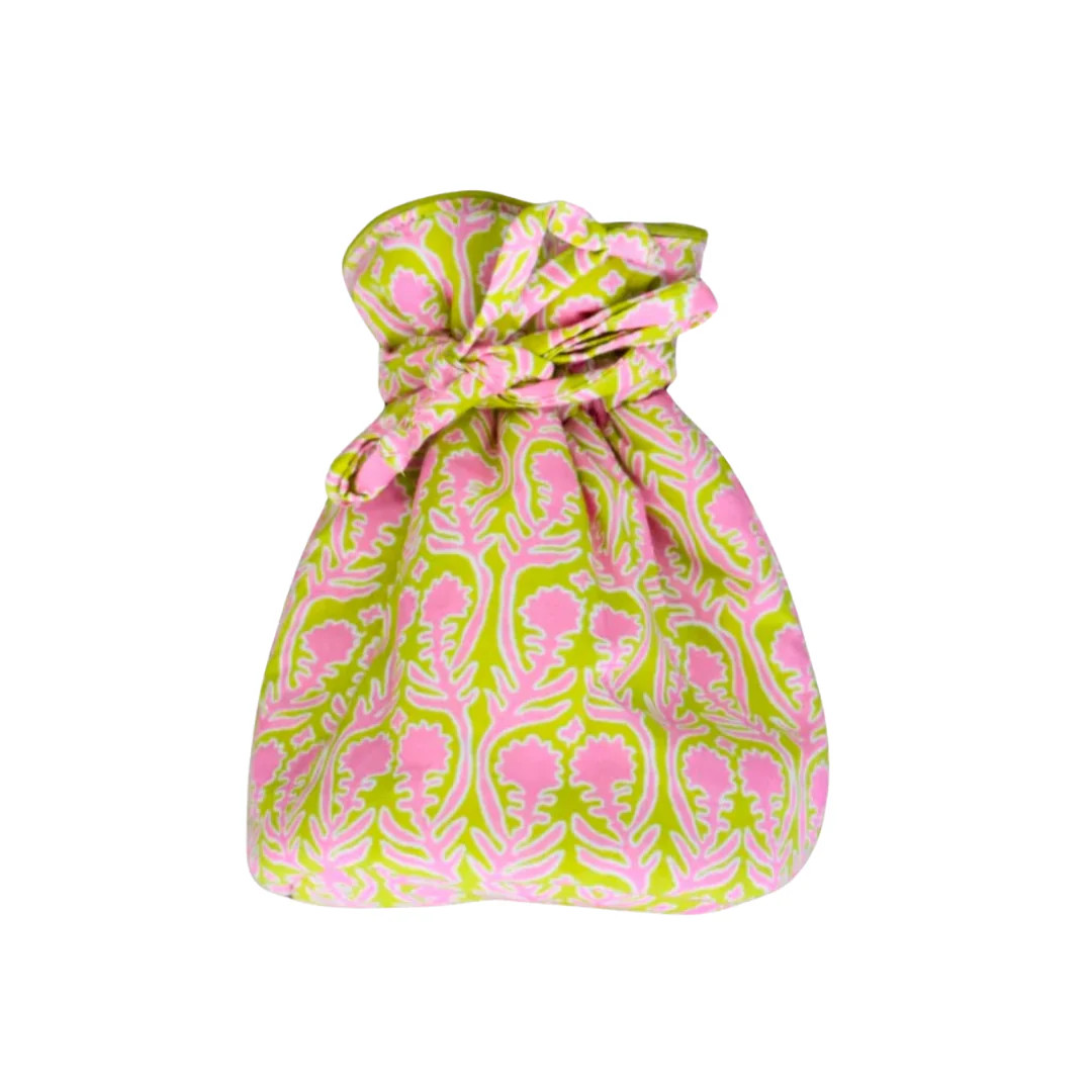 Shellabrate Block Floral Pouch | Fete Papier