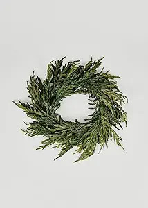 Afloral Real Touch Norfolk Pine Wreath - 24" | Amazon (US)