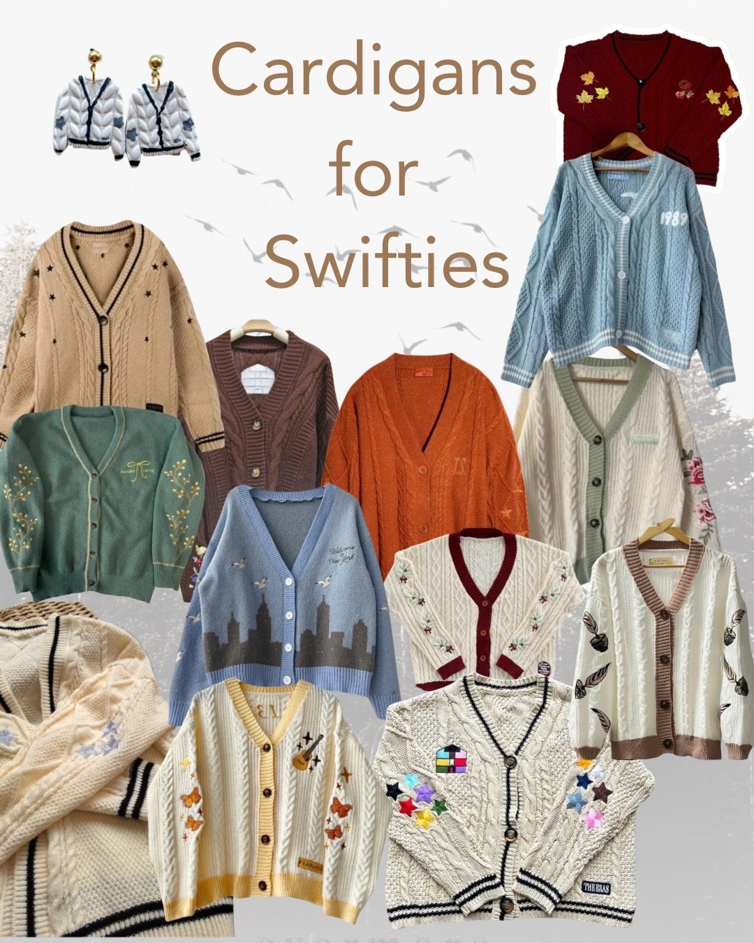 Taylor swift cardigan folklore cardigan sweater weather 

#LTKGiftGuide #LTKCyberWeek #LTKHoliday