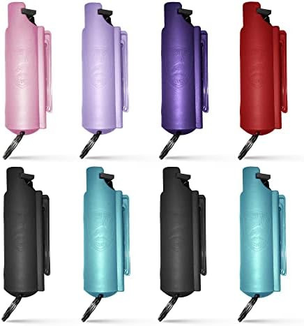 Quick Action Pepper Spray Keychain - Maximum Strength MC 1.44, Pepper Spray Range up to 16 ft, Ma... | Amazon (US)