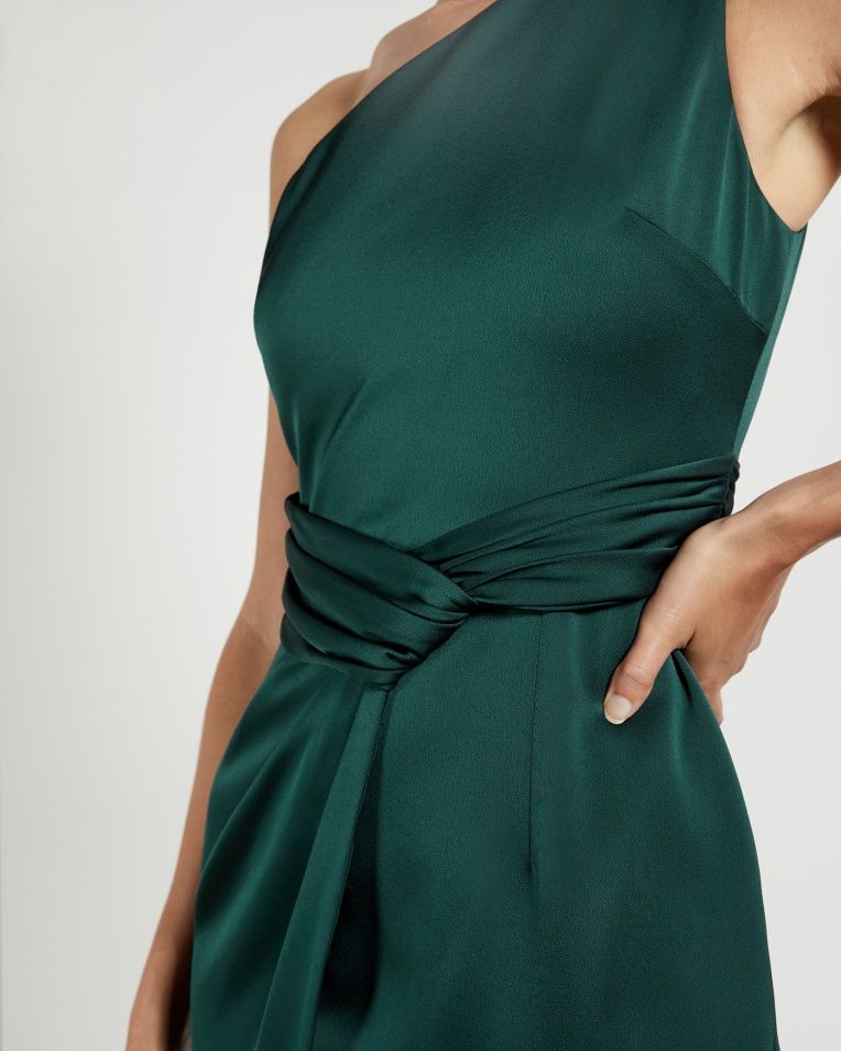 One shoulder fold detail midi dress | Ted Baker (US)