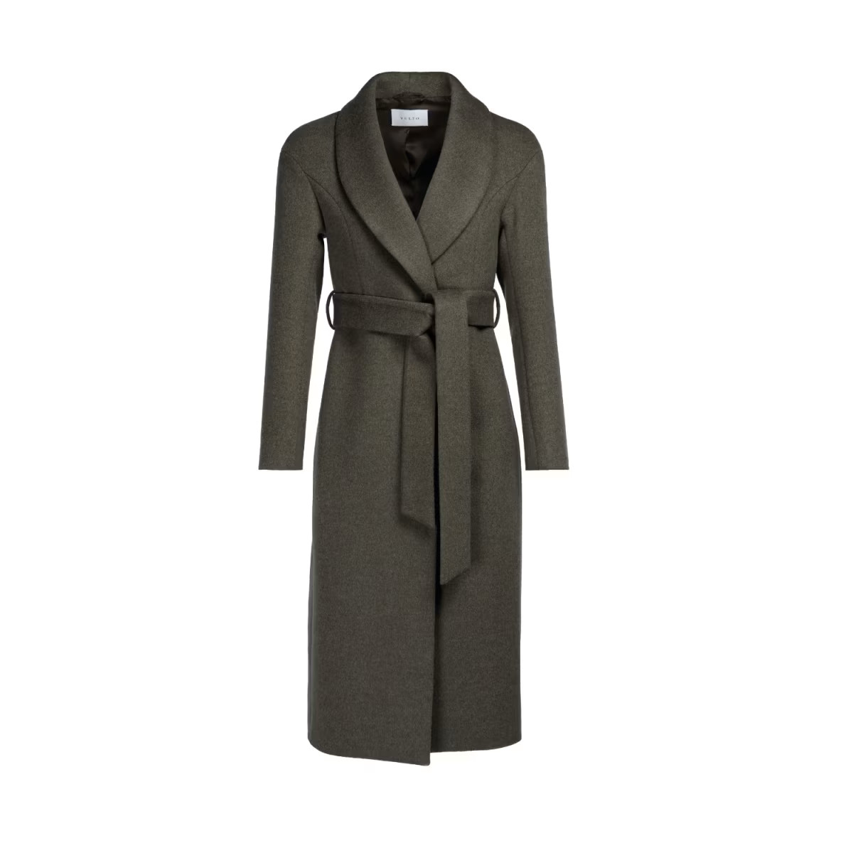 Olive Shawl Coat | Wolf & Badger (US)