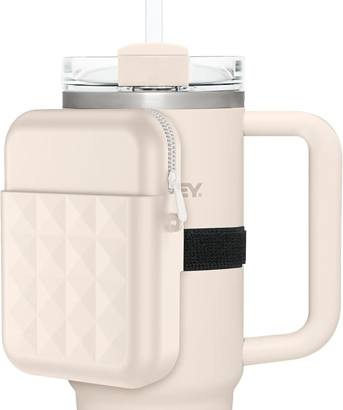 URMAX Water Bottle Pouch for Stanley Quencher Adventure 40oz & Stanley IceFlow 20oz 30oz Tumbler,... | Amazon (US)