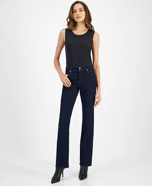 I.N.C. International Concepts Women's Mid-Rise Bootcut Jeans, Created for Macy's - Macy's | Macy's