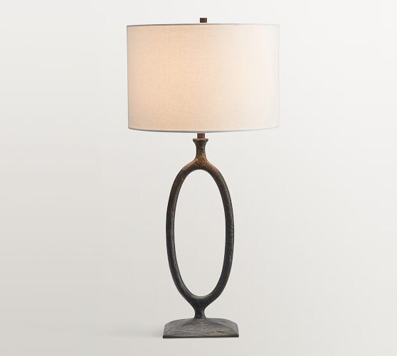 Easton Forged-Iron Table Lamp (23") | Pottery Barn (US)