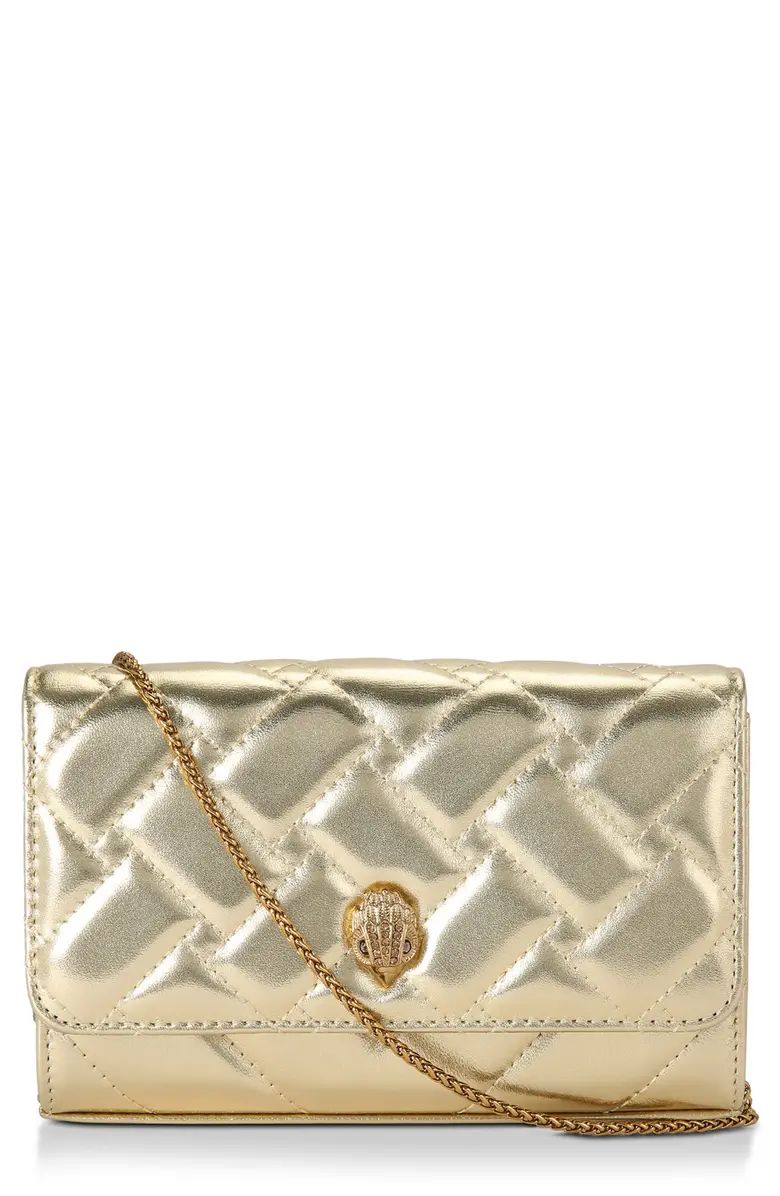 Extra Mini Kensington Quilted Leather Wallet on a Chain | Nordstrom