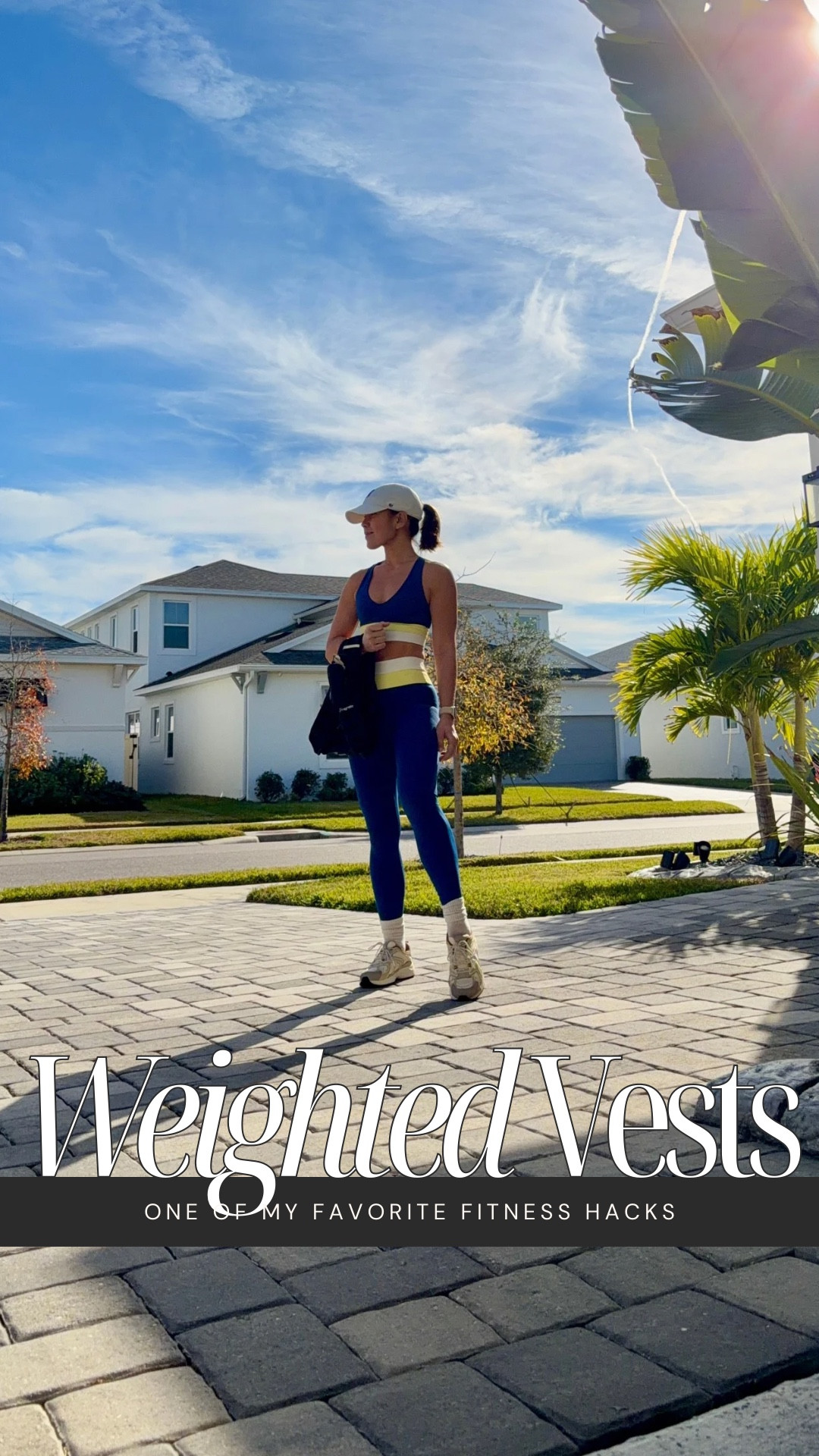 Love my weighted vest walks and today being a beautiful day was a plus ☀️  Who would have thought that something as simple as walking could be upgraded with a weighted vest?
✅ Increases calorie burn without turning your walk into a workout you dread
✅ Builds strength in the legs, glutes, and core over time
✅ Supports bone density as we age
✅ Elevates heart rate while staying low-impact and joint-friendly
✅ Makes  short walks feel more effective

#LTKmorningroutine #LTKfitnessgoals #LTKActive