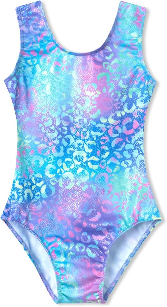 Domusgo Toddler Leotard Gymnastics Long Sleeve, Sparkly Tumbling Dance Leotards for Baby Girls Ki... | Amazon (US)