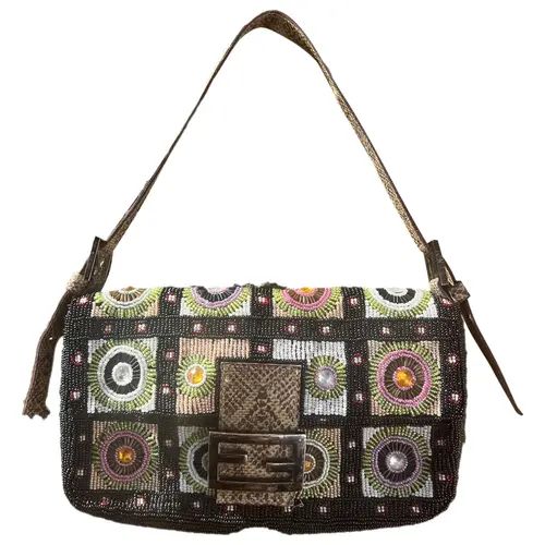 Baguette handbag Fendi Multicolour in Water snake - 40832736 | Vestiaire Collective (Global)
