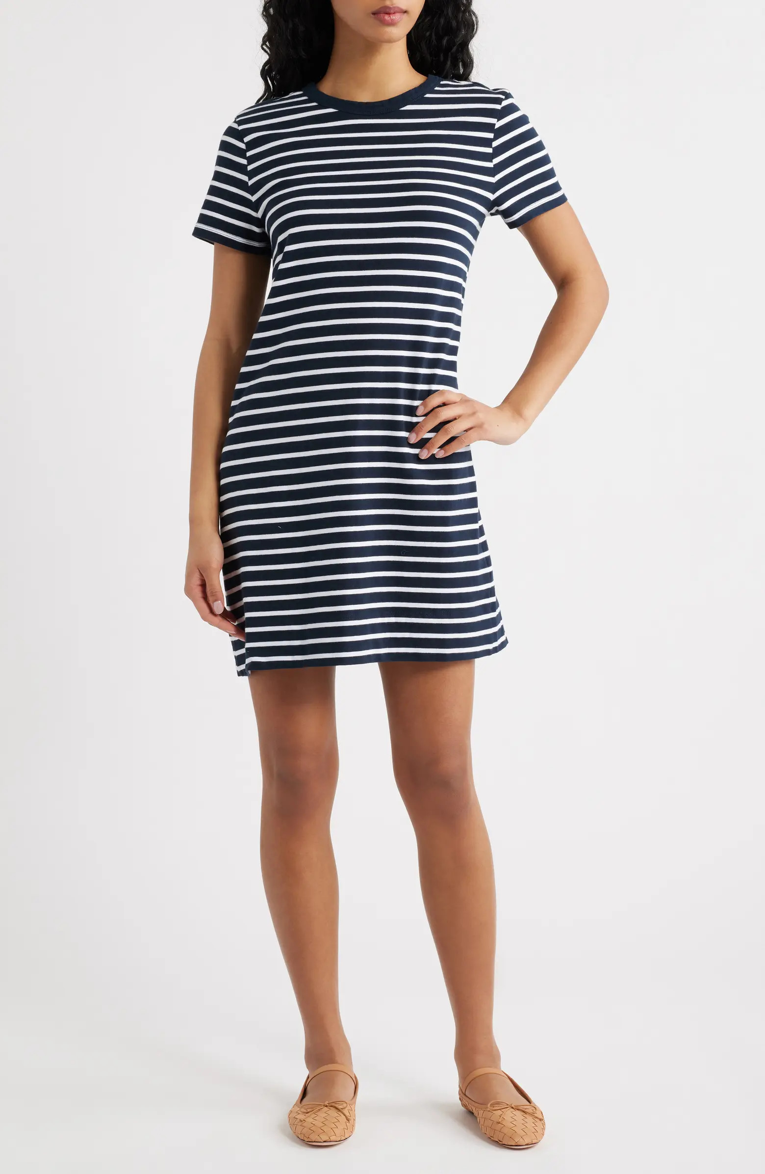 Stripe T-Shirt Minidress | Nordstrom