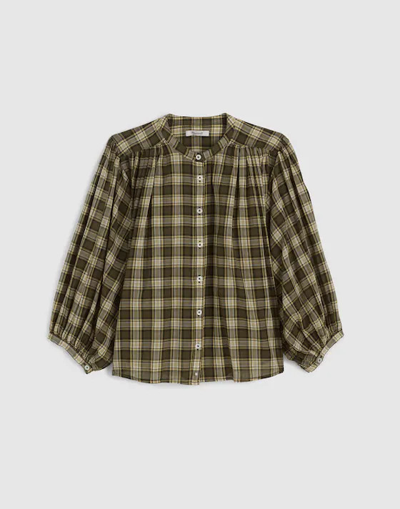 Balloon-Sleeve Top | Madewell | Madewell