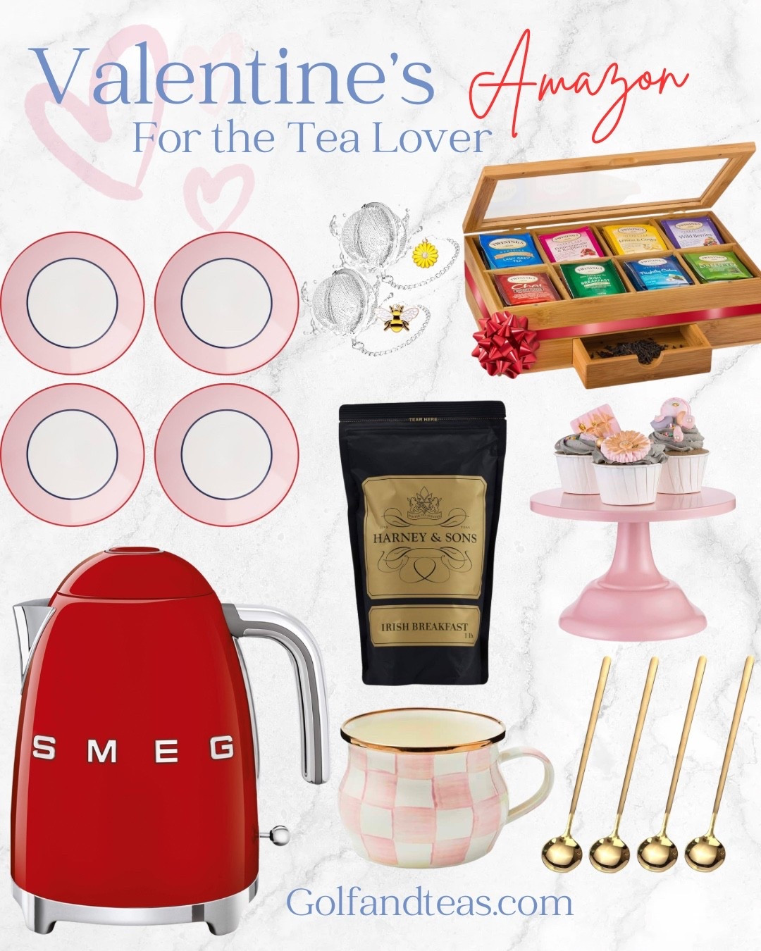 Looking for a Valentines gift for that tea lover in your life. Here are a few great pieces. I’m obsessed with having an electric kettle, and this @smeg one is so pretty  They are a game changer for tea drinkers. 

#LTKfoodie #LTKmorningroutine #LTKValentine