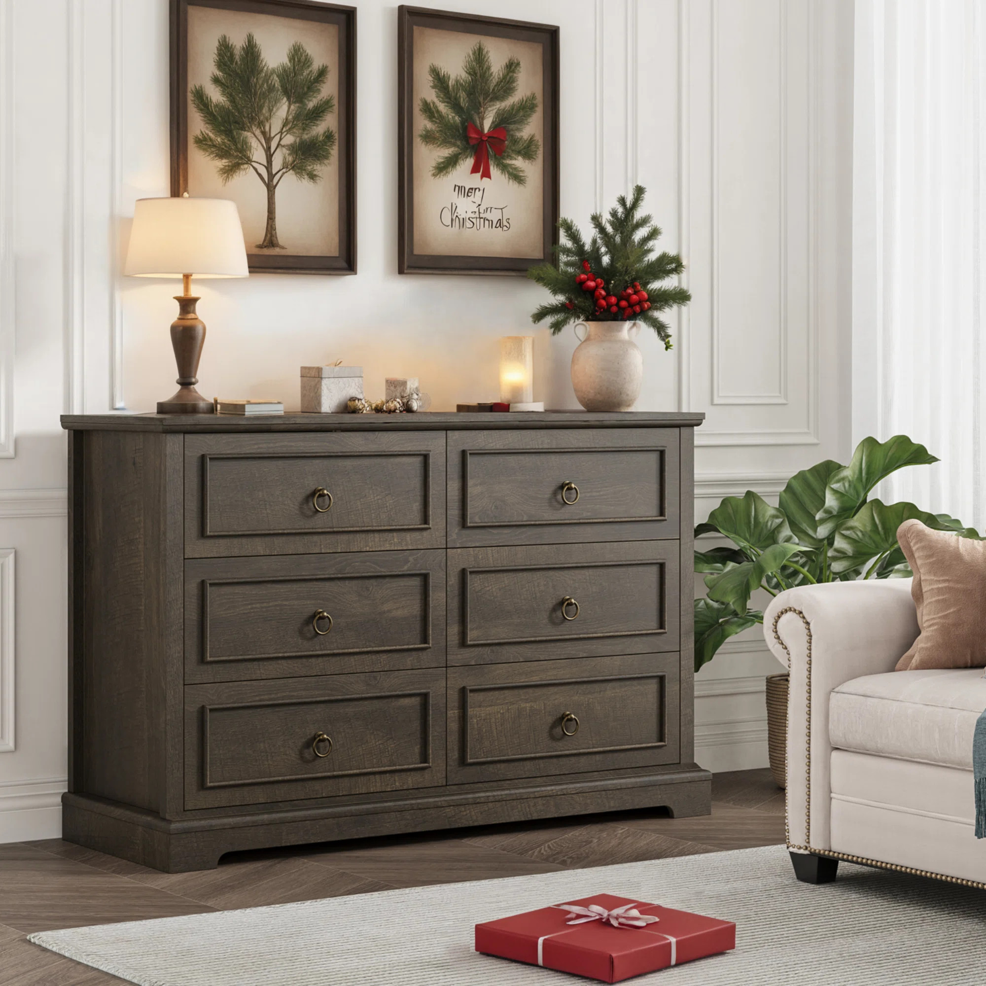 Wade Logan® Lamyla 6 Drawer 47.2" W Double Dresser & Reviews | Wayfair | Wayfair North America