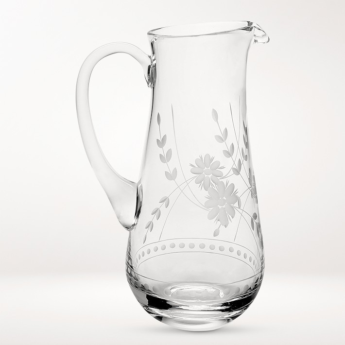 Vintage Etched Pitcher | Williams-Sonoma