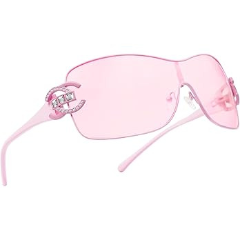 VANLINKER Wrap Around Y2K Sunglasses for Women Men Trendy Oversized Sun Glasses Fashion Shield Fr... | Amazon (US)