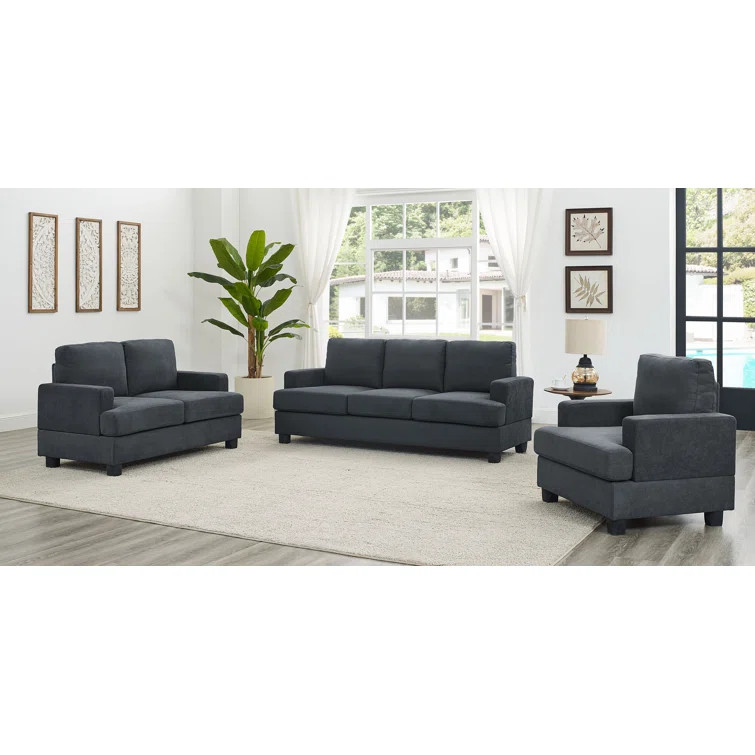 3 Piece Living Room Set | Wayfair Professional