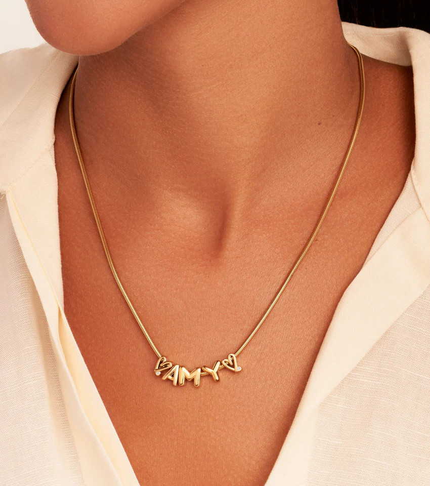 The Charm Necklace (Gold) | Abbott Lyon