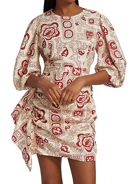 Pia Ruched Minidress | Saks Fifth Avenue