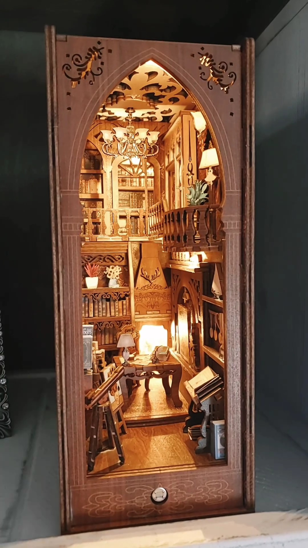 This was so much fun putting together with my husband. This was my gift to him, but the best gift was the quality time spent together. The light has motion detection. Works with normal batteries. You will need glue & scissors. 

#LTKhome #LTKfindsunder50 #LTKfamily