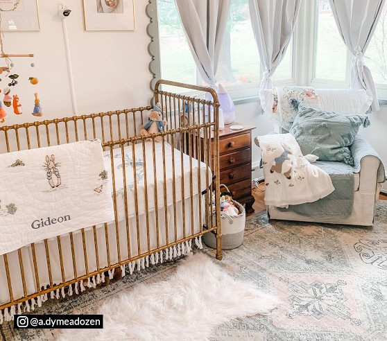 Million Dollar Baby Abigail 3-in-1 Metal Convertible Crib | Pottery Barn Kids