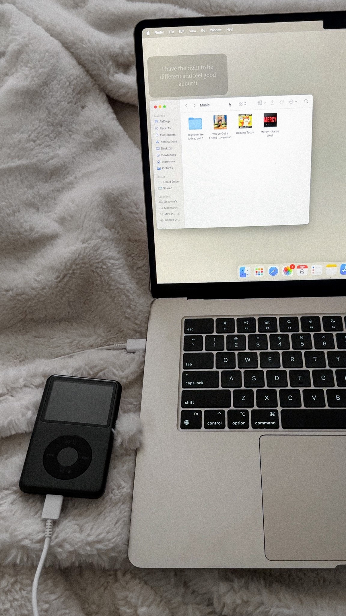 nostalgia is hitting hard as i download music to this Y2K mp3 player i got Miles for christmas 🥹🎧💿 this is hands down the stocking stuffer of the year!! 
#mp3player #y2k #bluetoothmp3 #ipod #stockingstuffers 

#LTKKids #LTKGiftGuide #LTKFindsUnder50