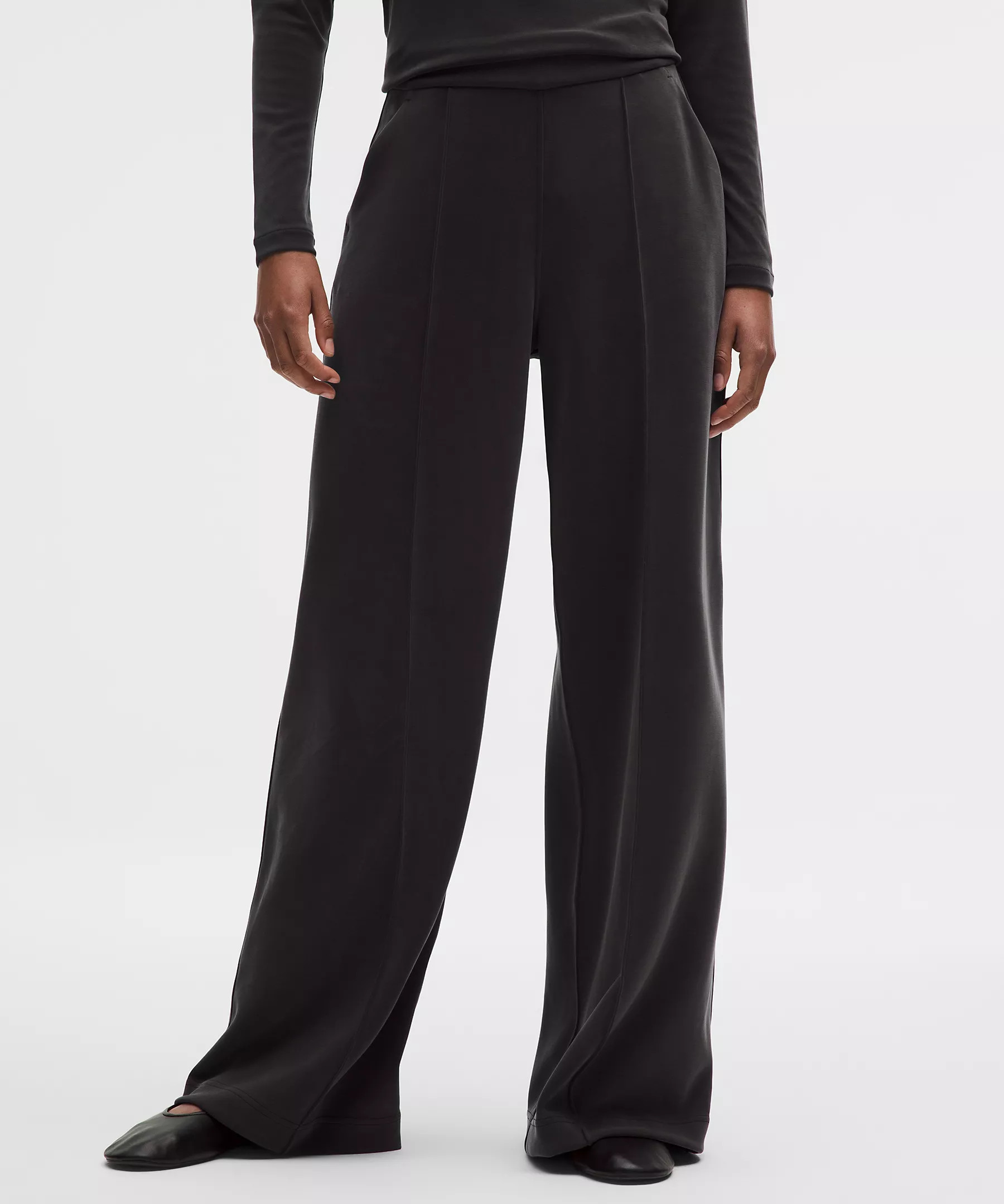Softstreme Pintuck High-Rise Wide-Leg Pant | Lululemon (US)