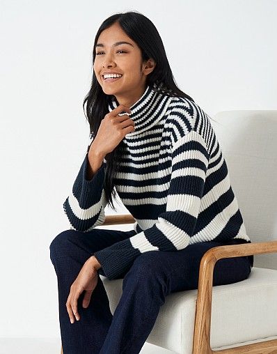 Women's Graduated Stripe Jumper from Crew Clothing Company | Crew Clothing (UK)