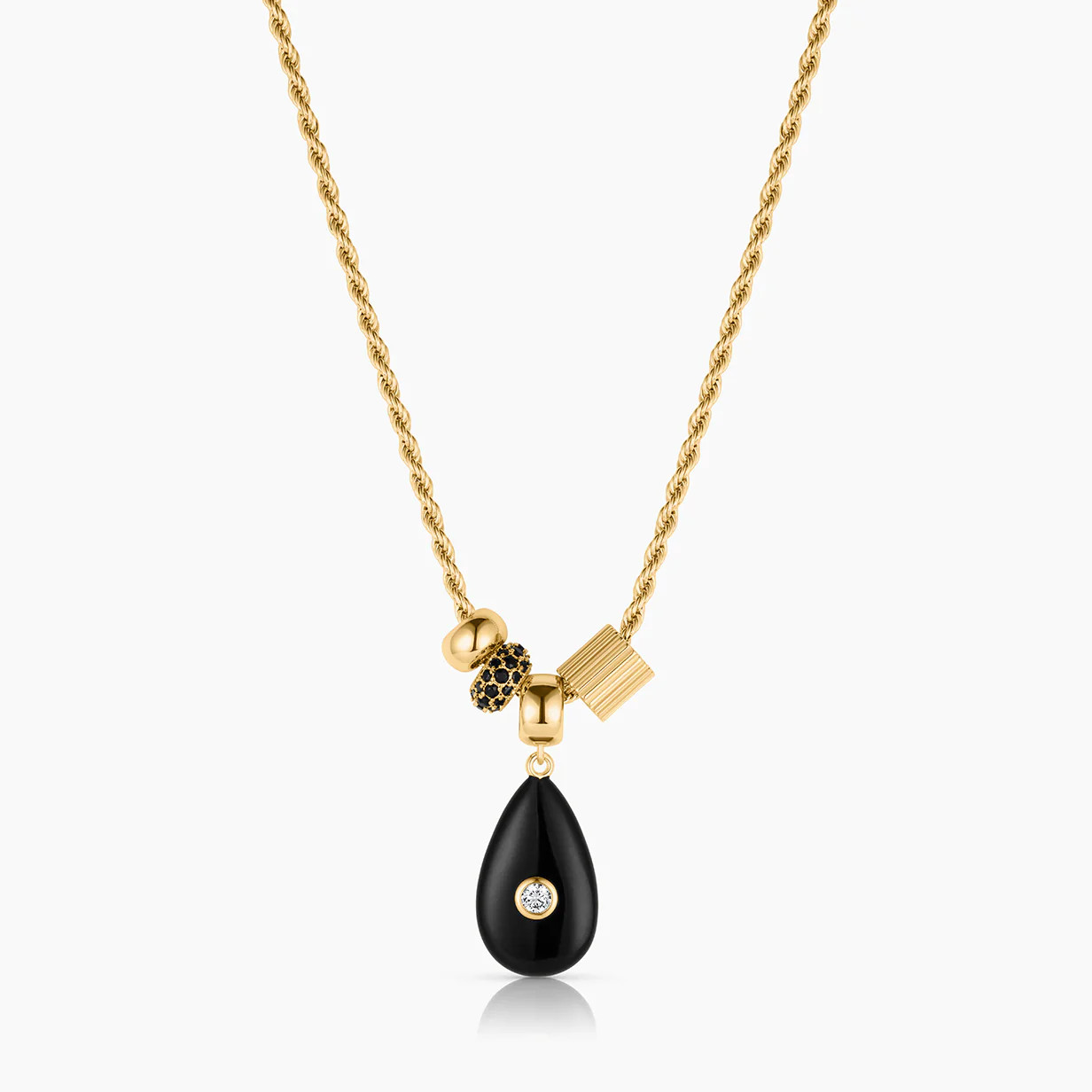Carlyl Onyx Necklace | THATCH