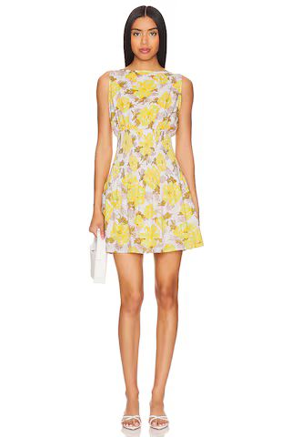 FAITHFULL THE BRAND Novalee Mini Dress in Isadora Floral from Revolve.com | Revolve Clothing (Global)