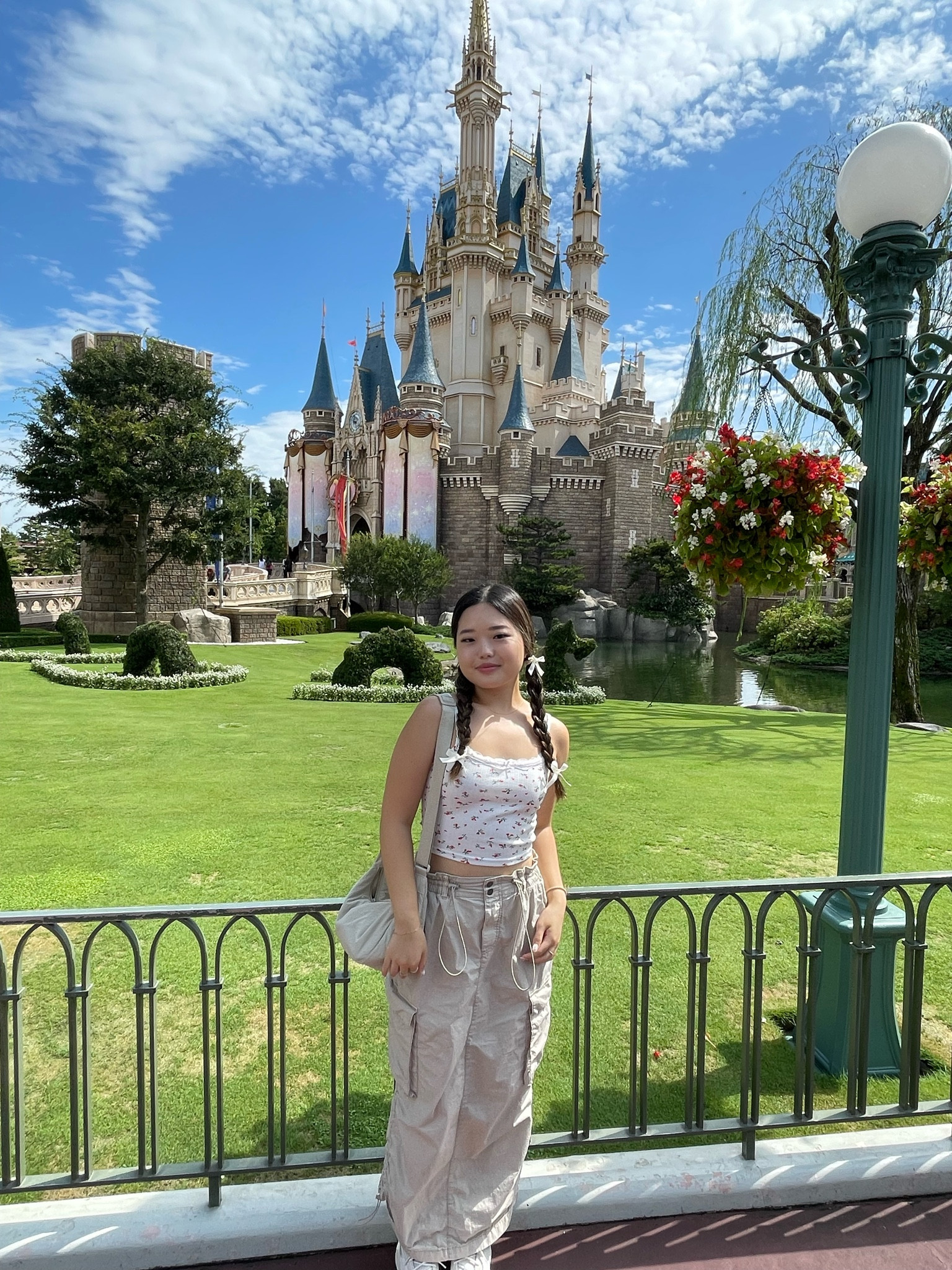 floral top parachute skirt fanny pack comfortable Disneyland outfit 

#LTKtravel #LTKfindsunder50 #LTKstyletip