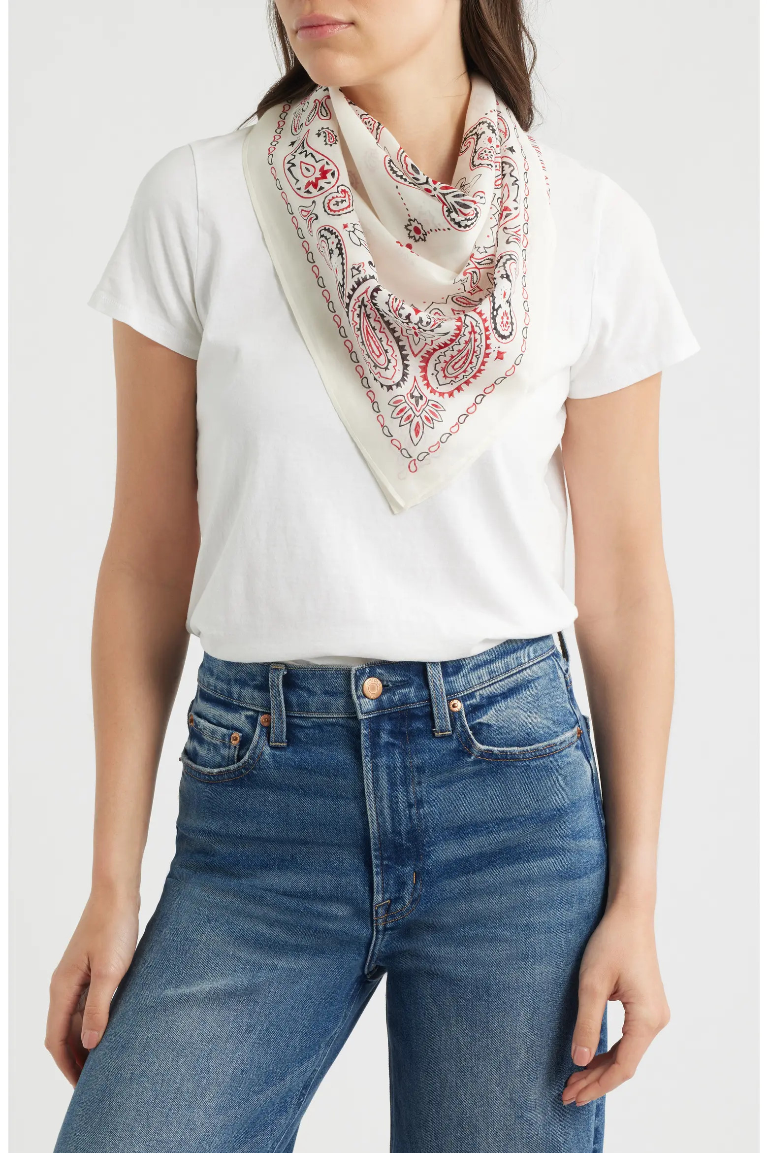Medium Cotton Bandana (Women) | Nordstrom | Nordstrom