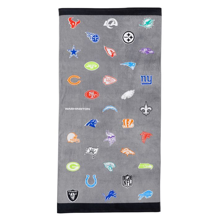 NFL Teams Beach Towel | Pottery Barn Teen