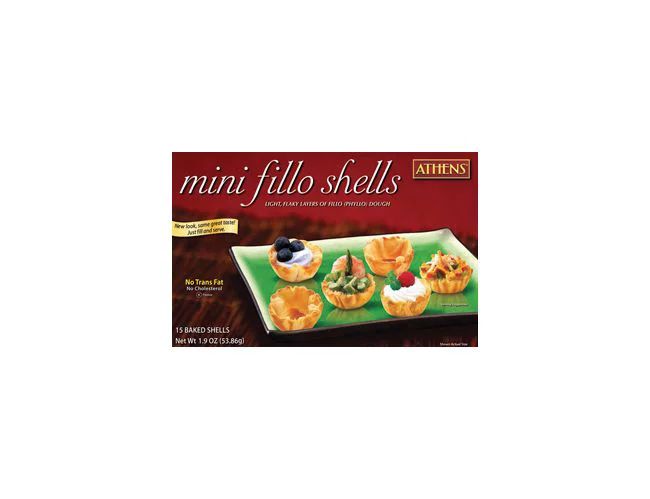 Athens Foods Mini Fillo Shell, 1.9 Ounce - 12 per case. | Walmart (US)