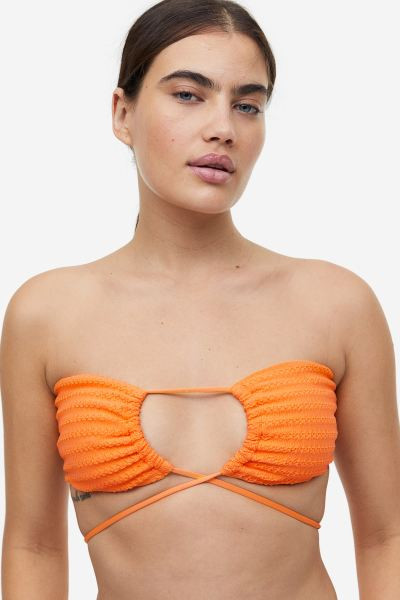 Padded Multiway Bandeau Bikini Top | H&M (US + CA)