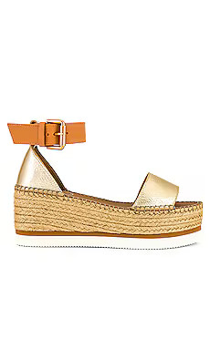 See By Chloe Glyn Sandal in Light Gold from Revolve.com | Revolve Clothing (Global)