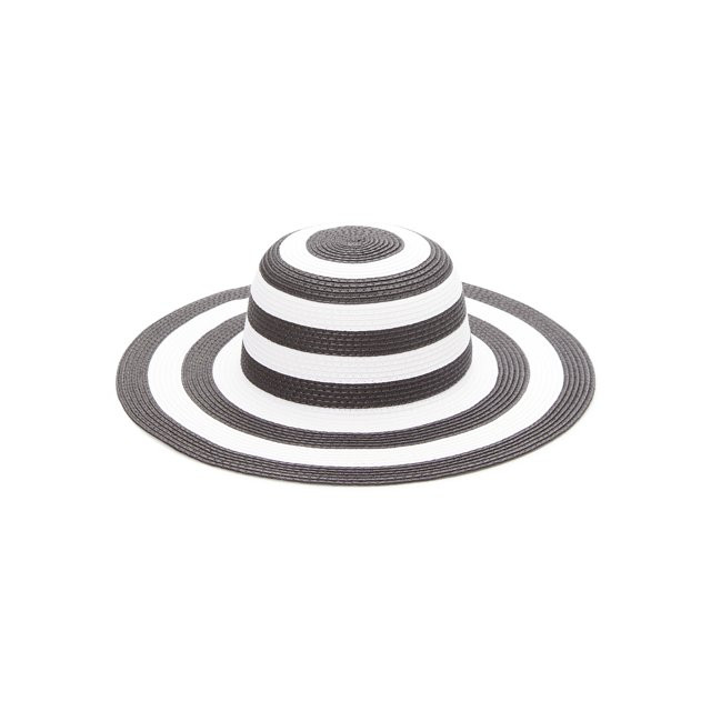 Time and Tru Women's Stripe Floppy Hat | Walmart (US)