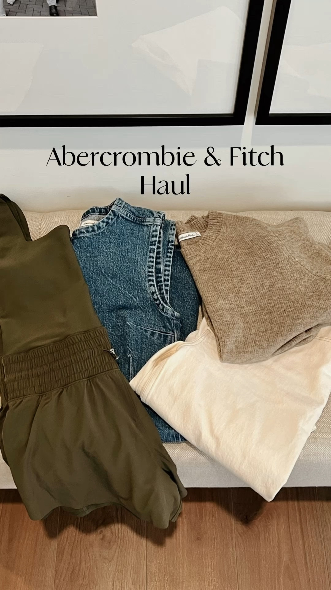 A&F haul for some transitional basics! 

#LTKsalealert #LTKSeasonal #LTKunder100
