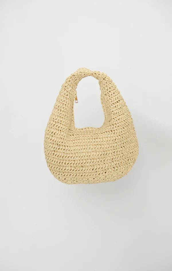 Joai Raffia Hobo Bag ~ Light Tan | Show Me Your Mumu