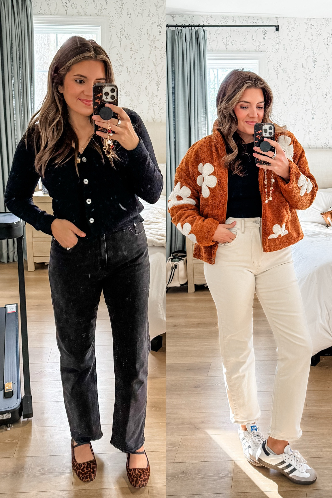 Denim on sale + an extra 50% off! They fit tts but size down if in between! I’m in a size 29 in both. 

#LTKFindsUnder50 #LTKSaleAlert