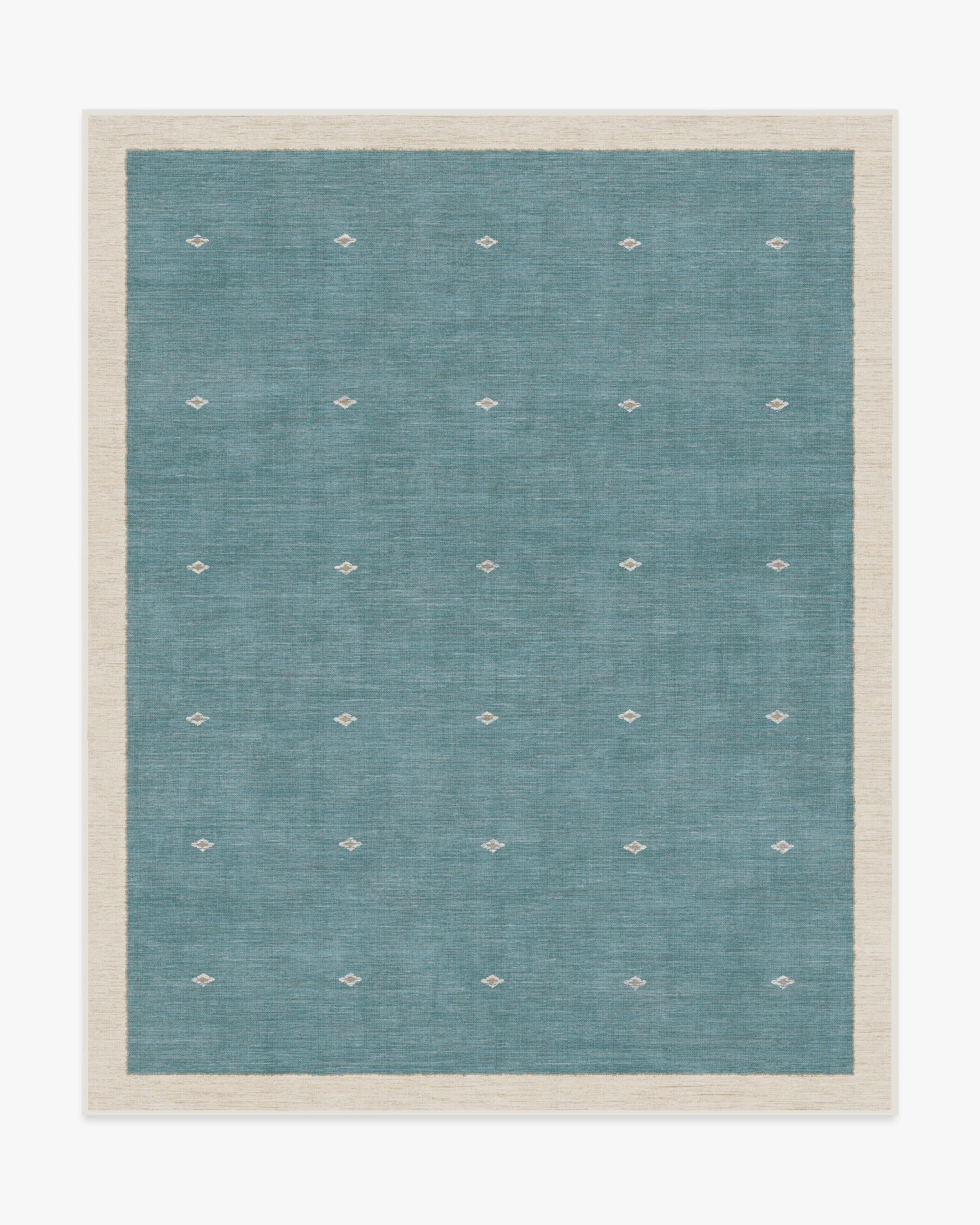 goop Luna Soft Teal Tufted Rug | Ruggable | Ruggable