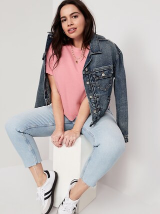 Vintage Crew-Neck T-Shirt for Women | Old Navy (US)