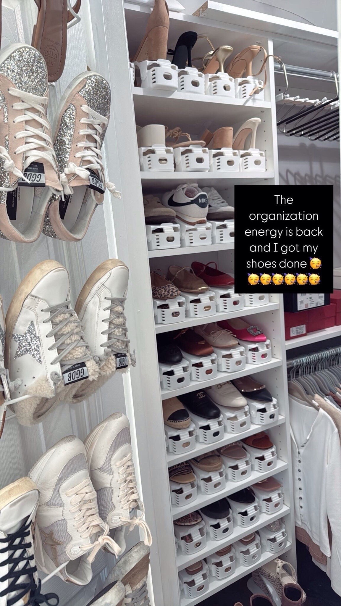 LOVING these shoe organizers from Amazon! 👌🏻 

Follow my LTK @mrscasual on the @shop.LTK app to view this post and get my exclusive app-only content!#LTKFindsUnder50 

#LTKHome #LTKOver40