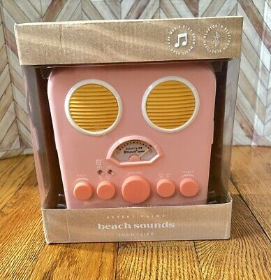 Sunnylife Beach Sounds Pink Bluetooth Portable MP3 Radio Speaker SEALED  | eBay | eBay US
