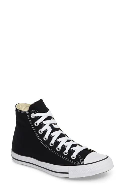 Converse Chuck Taylor® High Top Sneaker in Black at Nordstrom, Size 10.5 Women's | Nordstrom